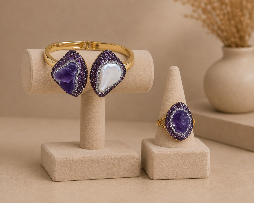 Amethyst Aura Set