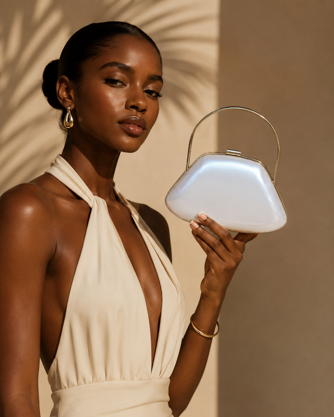 The Luna Pearl Clutch