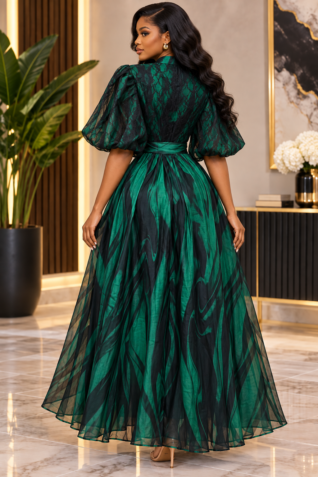Majesty Flow Maxi Dress
