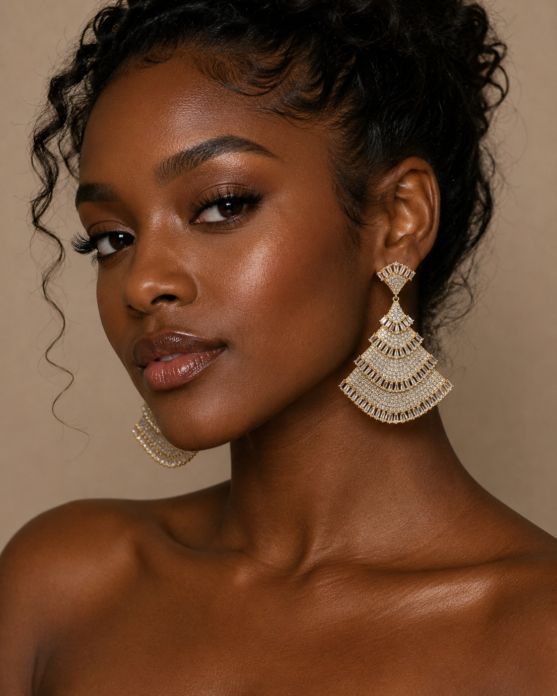 The Regal Cascade Earrings