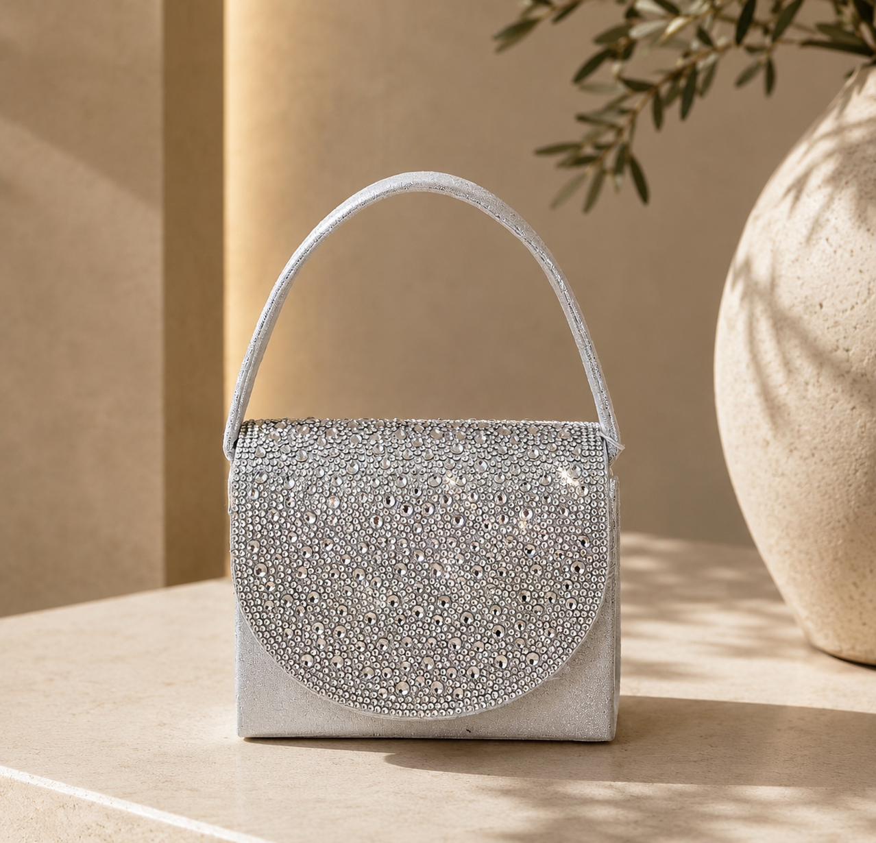 Diamond Frost Elegance Mini Bag