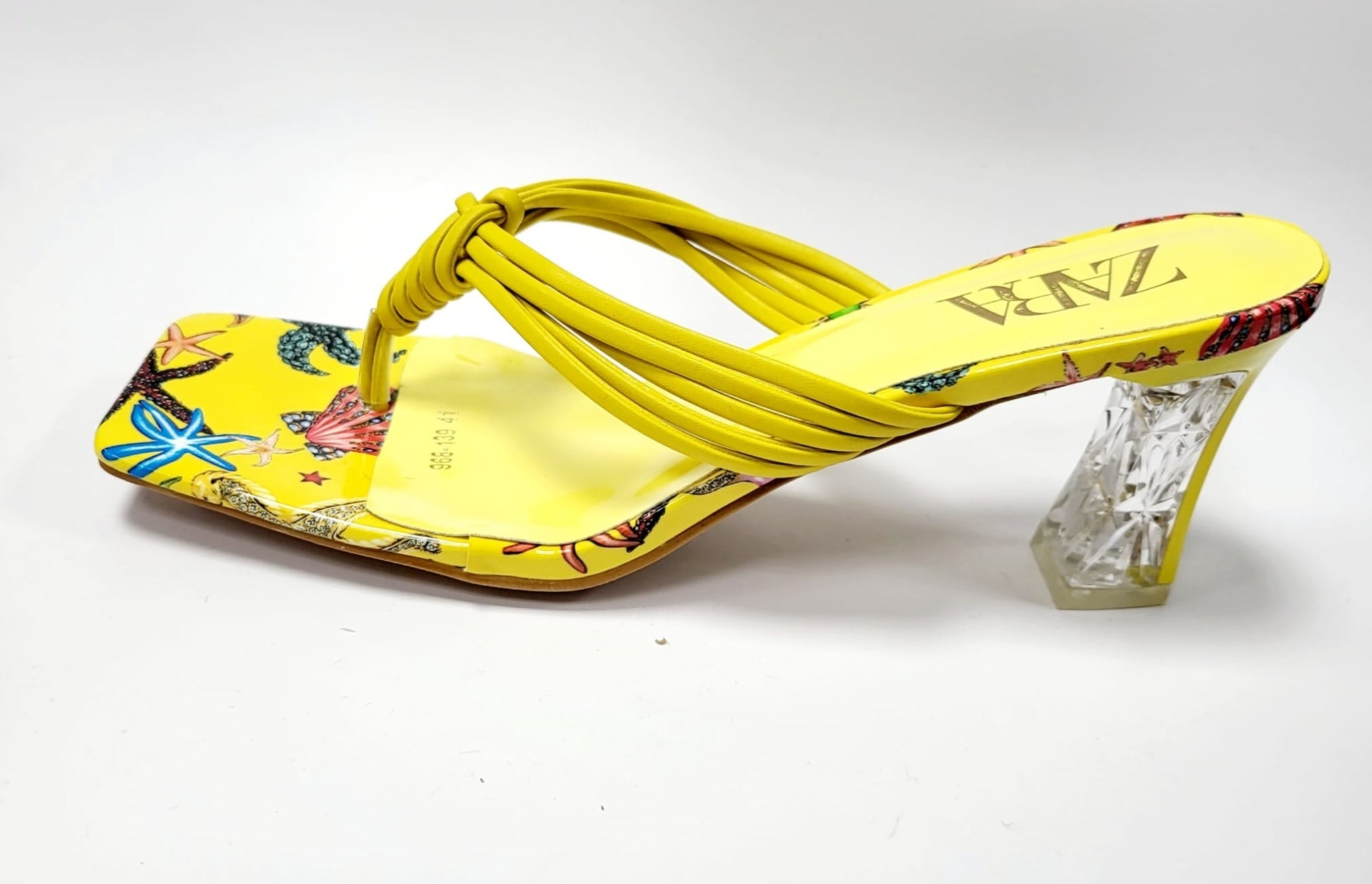 Starfish Crystalline Sculptural Mules