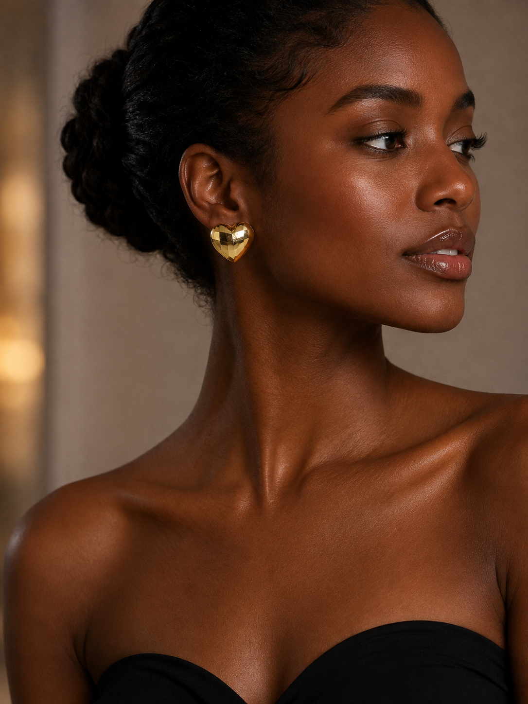 The Amour Facette Earrings
