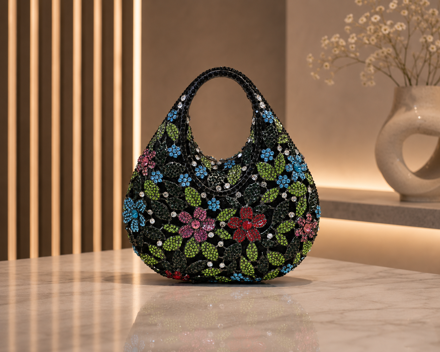 Midnight Jardin Crystal Mini