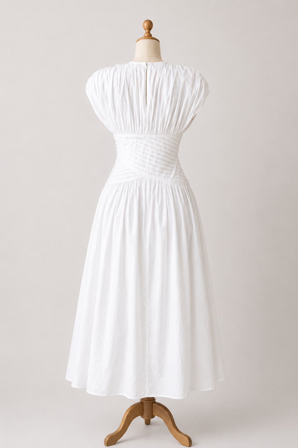 Ruched Waist Midi Dress Collection