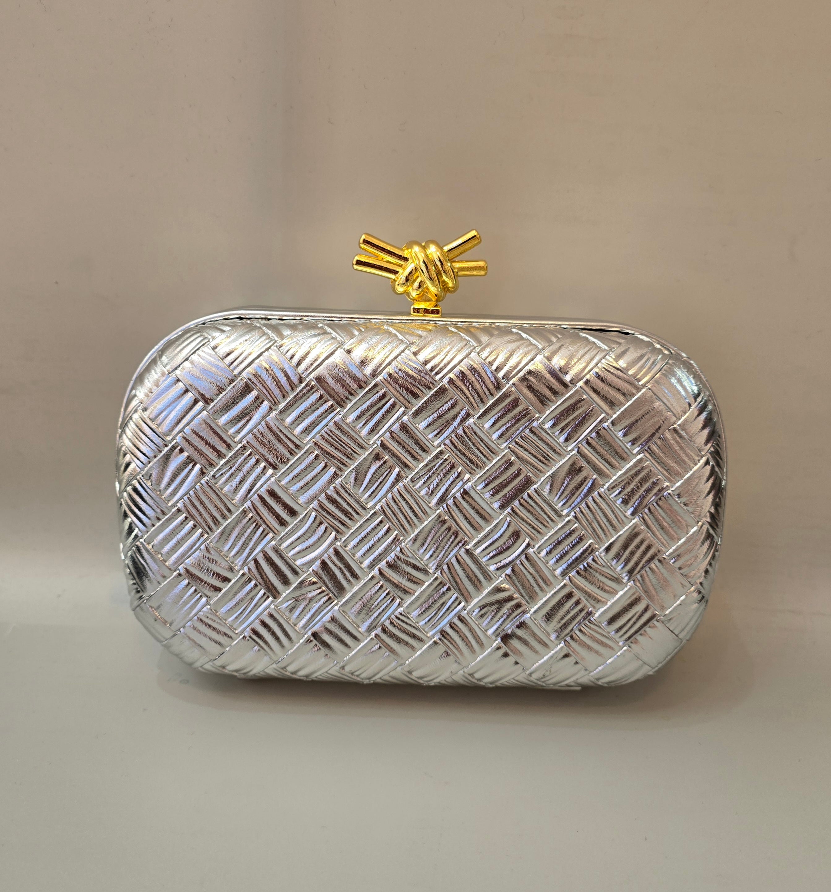 Woven Knot Clutch Collection